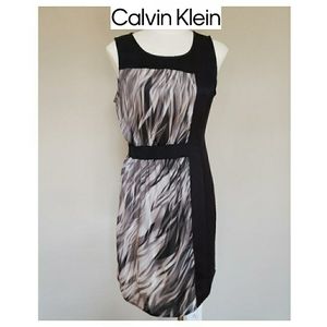 Calvin Klein Abstract Dress